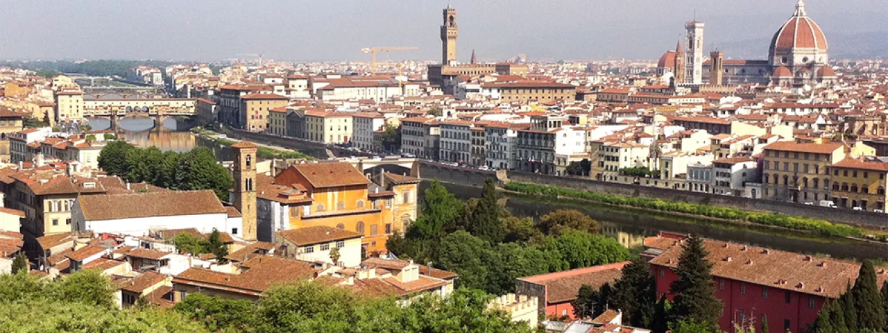 Scenic view of Florence, Italy
