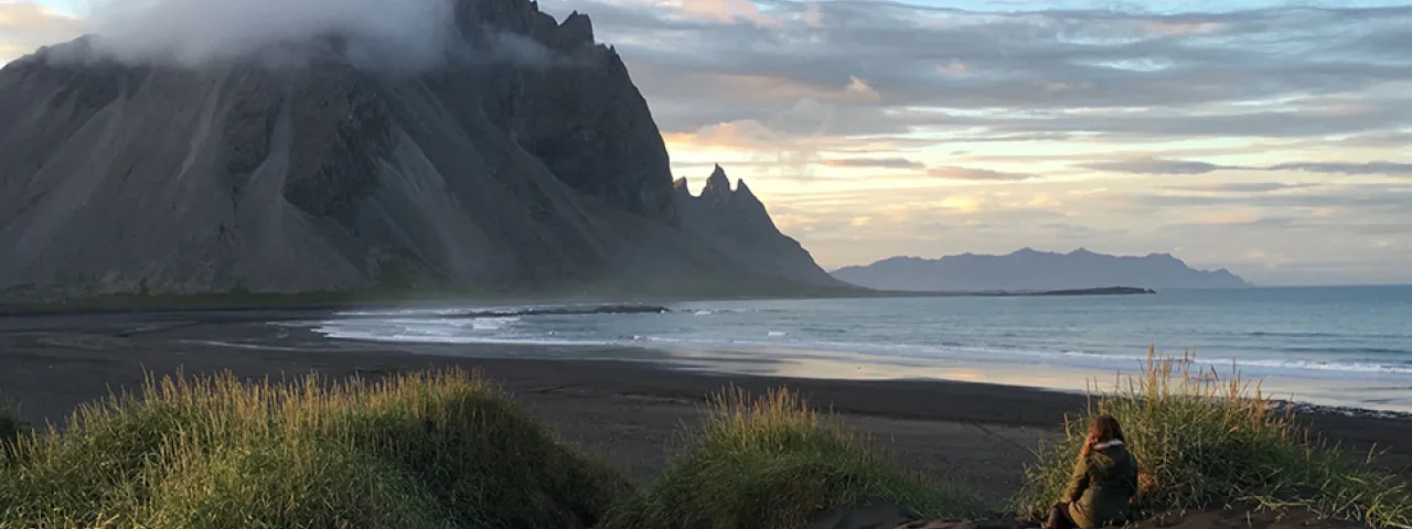 "From Afar" photo taken by Haiqing Zhang ‘18 in South India