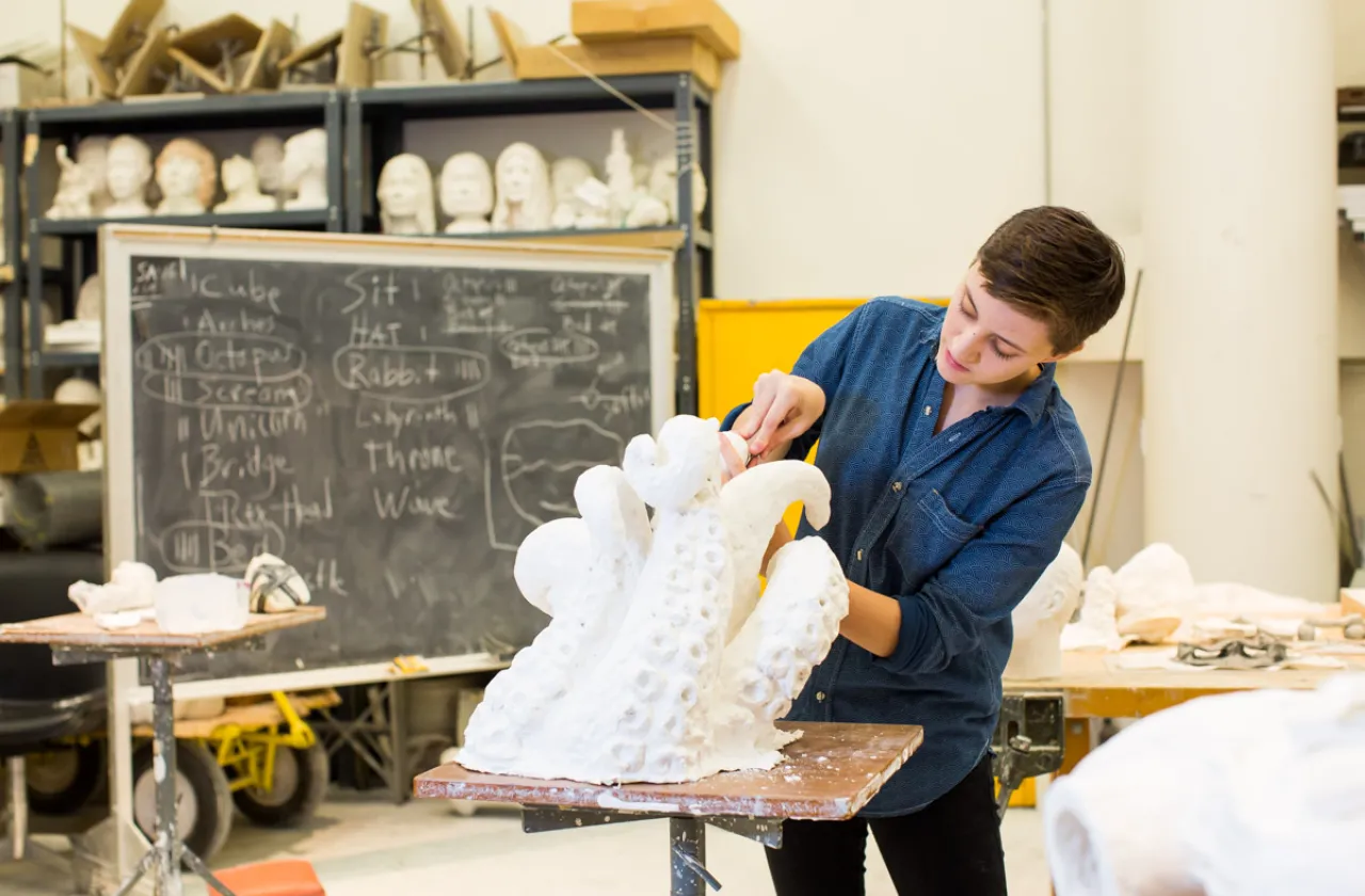 Sculpture Studio Class