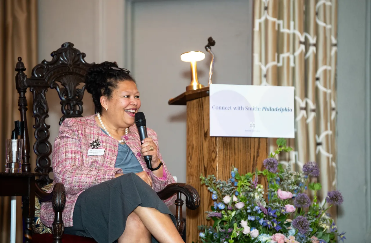 President Sarah Willie-LeBreton answers questions submitted by alums.