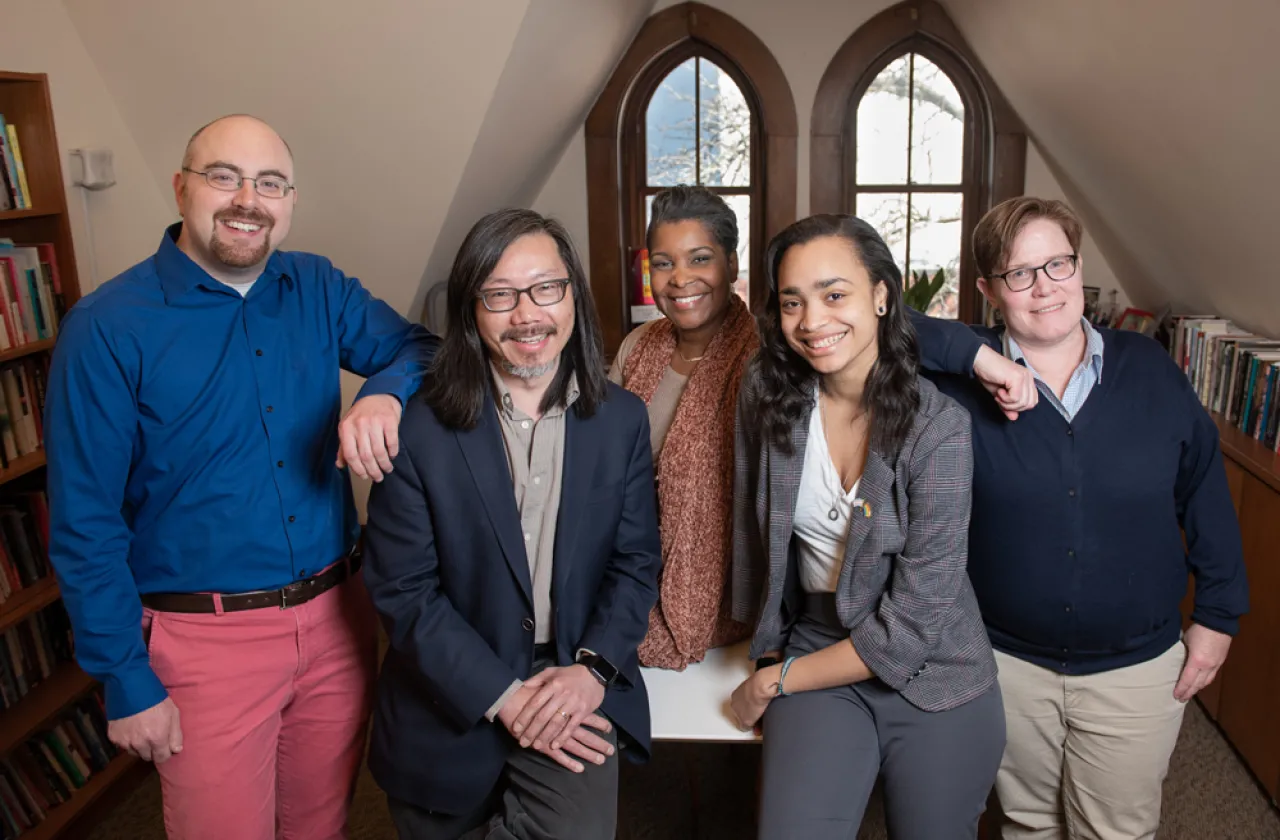Group photo of the staff of the Office of Equity and Inclusion