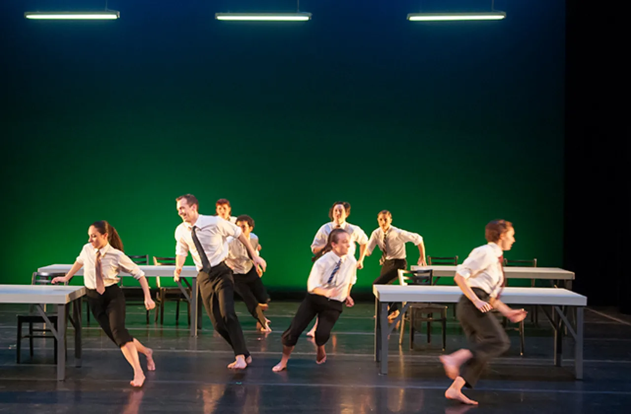 Dance performance in Theatre 14