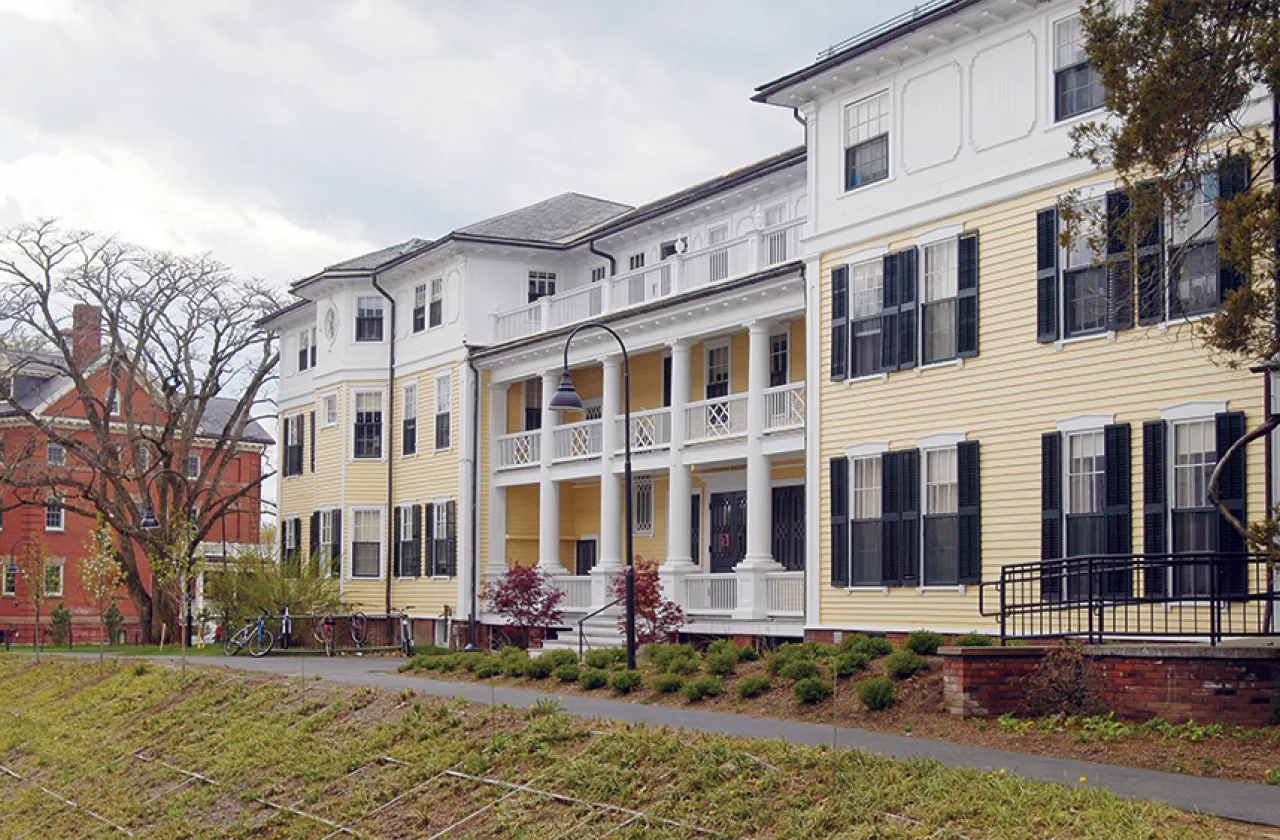 Front of Haven House