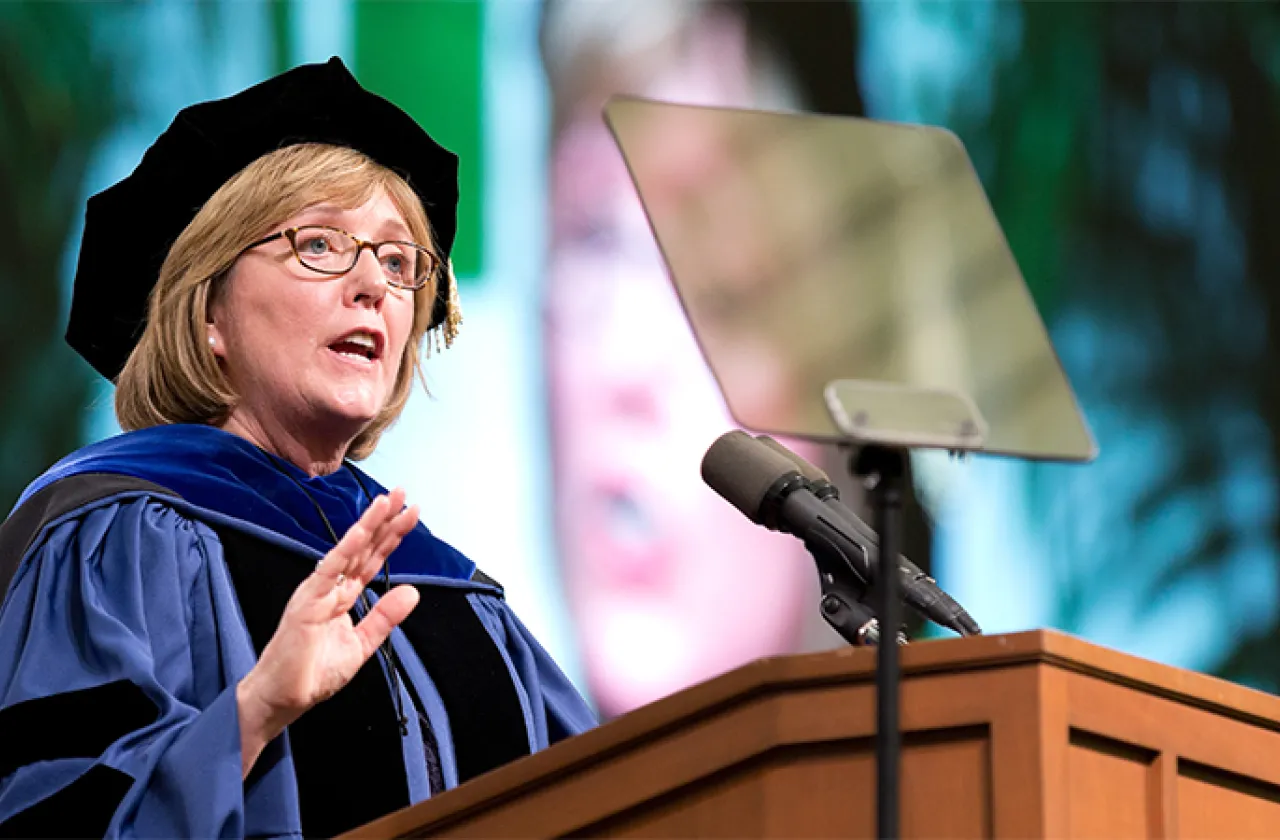 Kathleen McCartney Inauguration