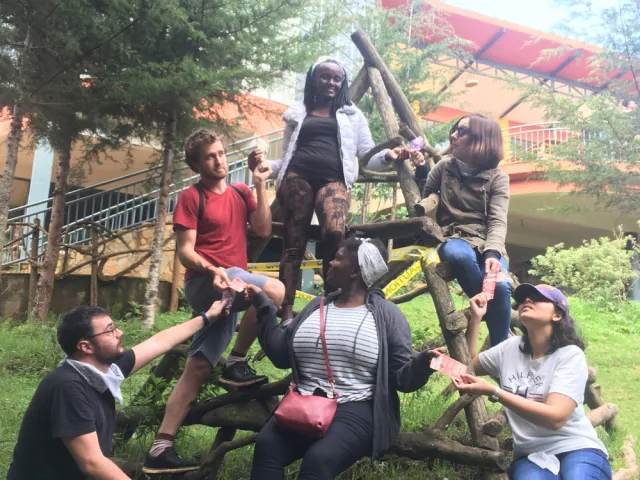 Zoya Azhar and friends