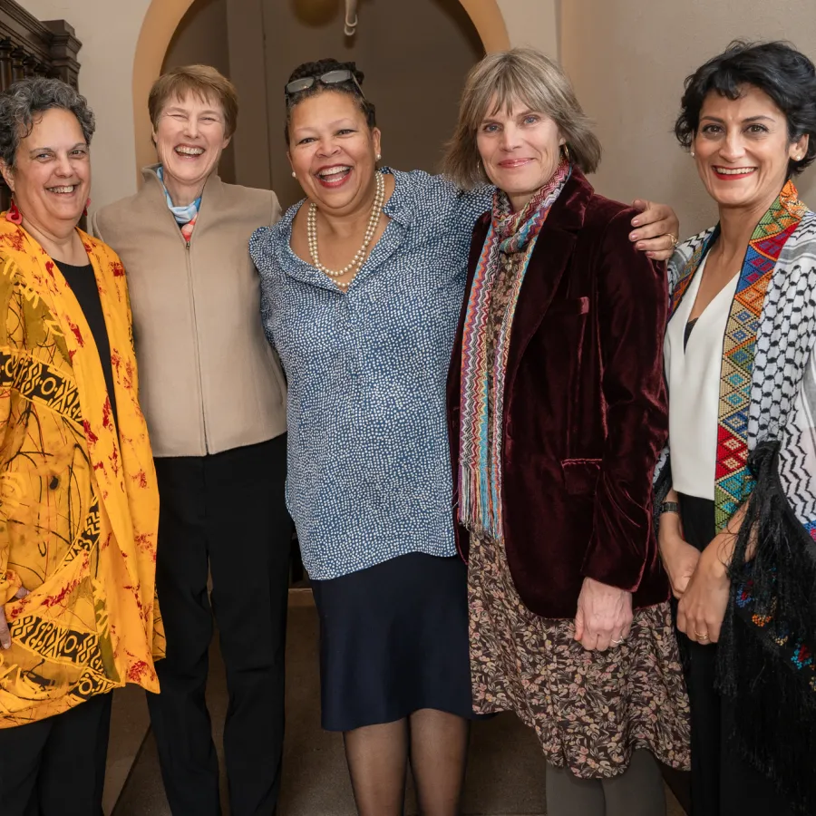 The 2024 Medalists with President Sarah Willie-LeBreton