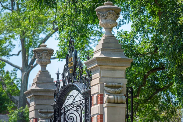 Grecourt Gates in the summer