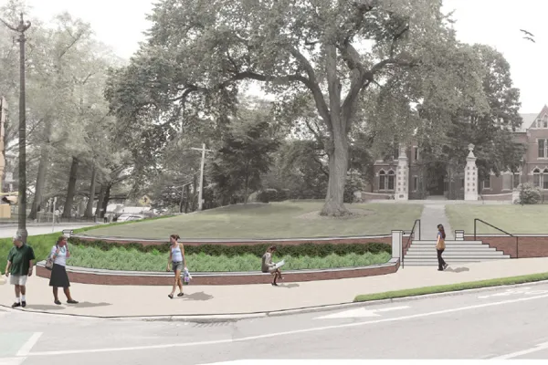 West Street/Elm Street intersection construction project