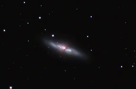 M82: Filters: V, R, I, Ha. Total Exposure Time: 380 mins