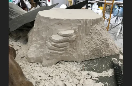 Sculpture, "A Fragile Life," by Sarah Erickson '23