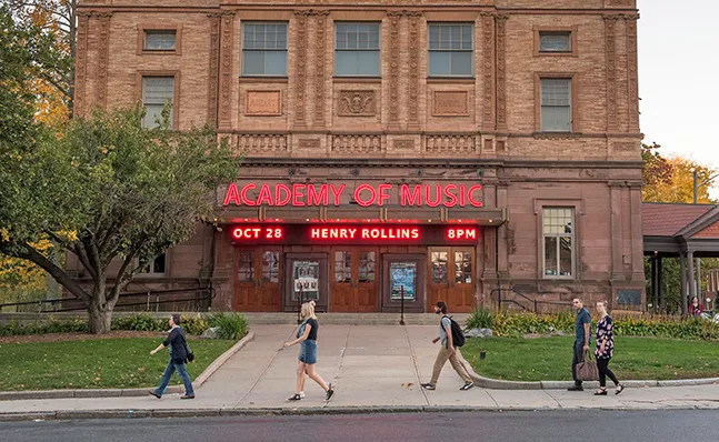Academic of Music in Downtown Northampton