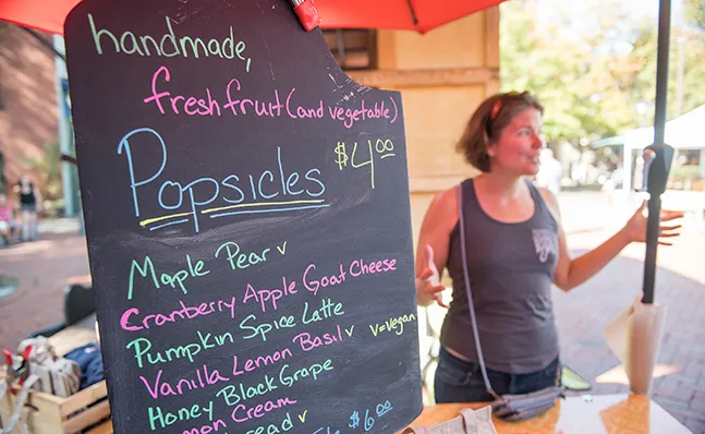 Famers Market in Downtown Northampton