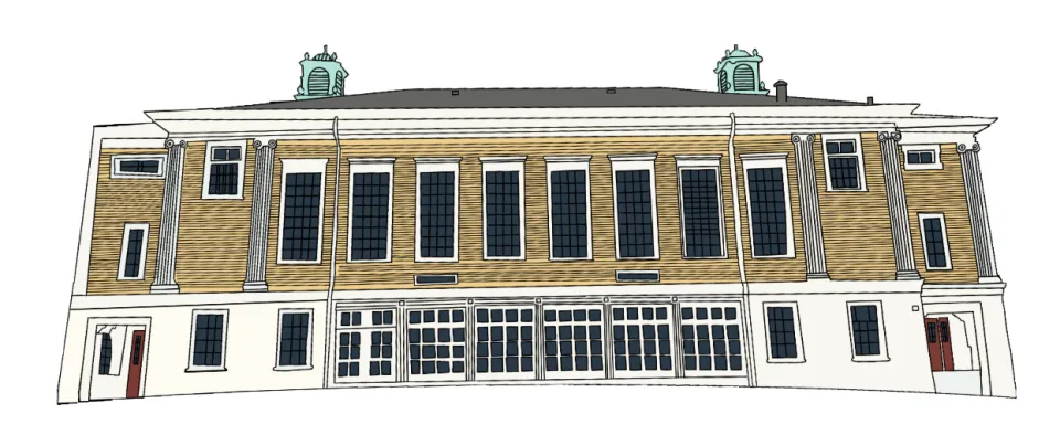 Davis Center drawing